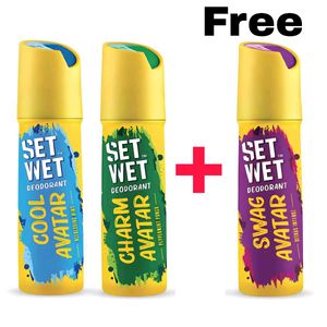 Set Wet Deodorant Body Spray Buy 2 Get 1 Free