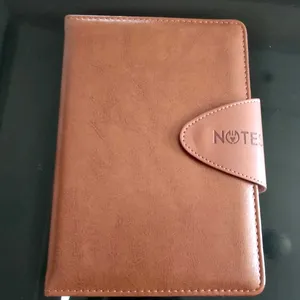 Diary With Leather Cover