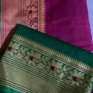 Pure Resham Handloom Saree