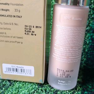 🆕MyGlamm Super Serum Foundation - 101C Rosette