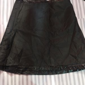 Leather Mini Skirt