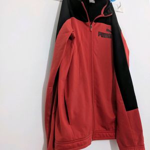 Puma Red & Black Athleisure acket