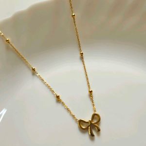 Trending Cute Bow necklace