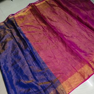 Uppada Tissue Pattu Saree