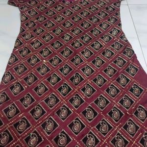 Brownie Cotton Kurti