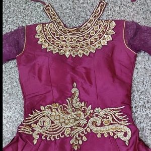 Ethnic Padded Gown Set