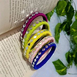 *Price Drop* Multicolour Bangles 💜💚