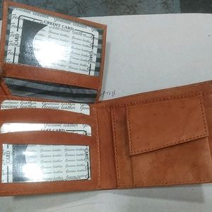 genuine leather gents wallet