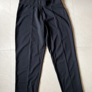 Slim Fit Flat Front Trousers