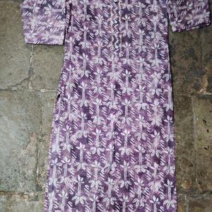 Designer Floral Printed Kurti Set