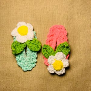 Crochet Hair Clips