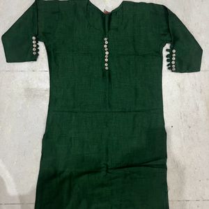 Brand New Green Kurta❤️