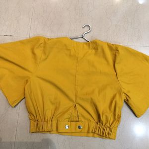 Mustard Yellow Top