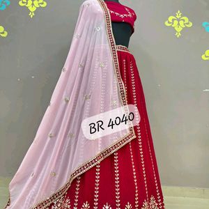 Georgette Designer Lehnga