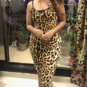 Shein Leopard Print Bodycon