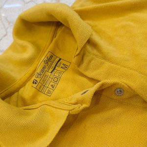 Mustard casual Boys Shirt