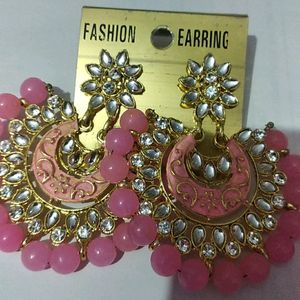 Earrings With Mang Tika