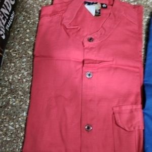 2 Shirts Red And Blue Very Nice Condition