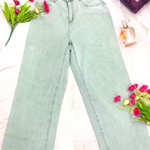 Mint Green Jeans