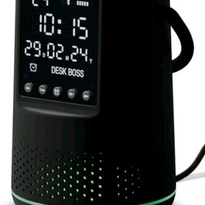 (NEW) XECH- DIGITAL CLOCK WITH SPEAKER AND Holder