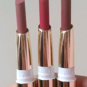 Combo Of 3 Lipstick