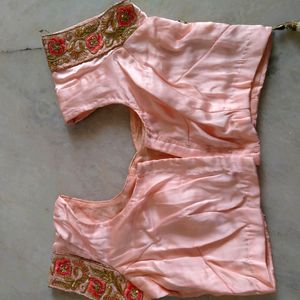 Peach  Shade Beautiful Lehnga