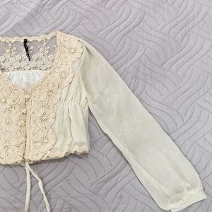 Vintage Pearl Top