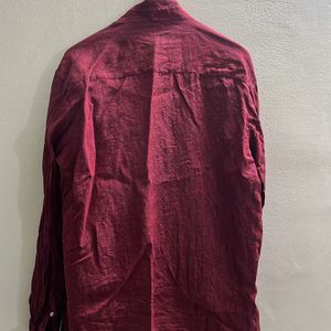 Semi Formal Maroon Shirt