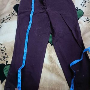 Cantabil Brand Wine Capri In 32 Waist