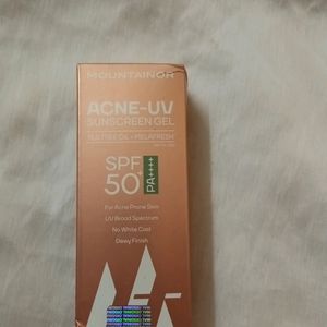 Acne UV Sunscreen Gel - SPF 50+