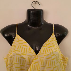 Yellow Printed Top (Women's)