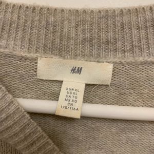 h&m knitted sweater