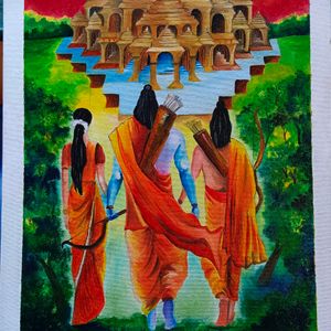 Ram Mandir Painting