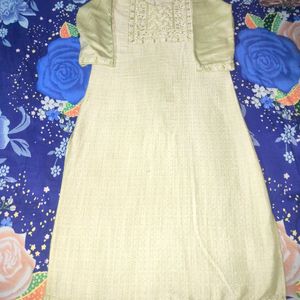 Embroidery 🪡 Kurti Light Colour 💚