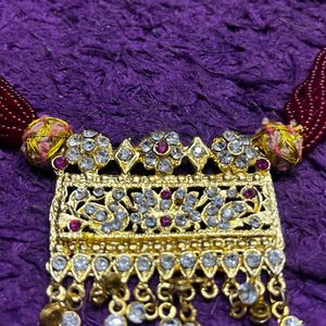 Royal Golden Neckpiece**