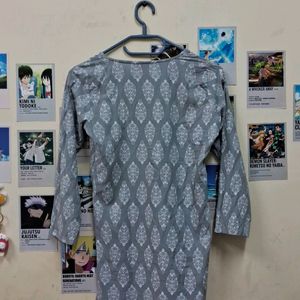 Grey Short Kurti