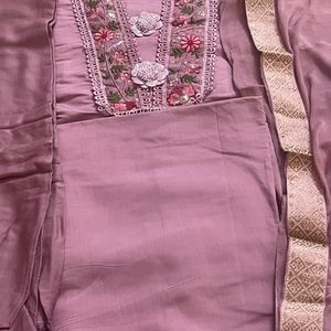 Muslin Silk Dress Material