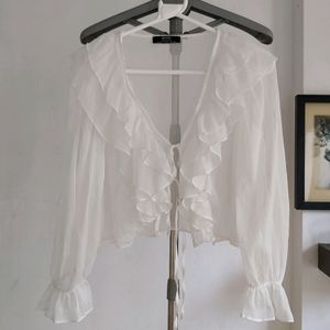 Brishka Ruffle Top