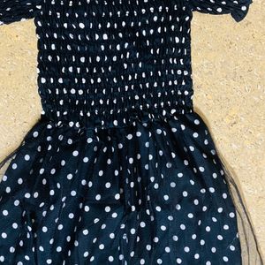 Black Polka Dot Dress