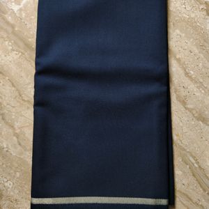 Unstitched Pant Piece For Men Blue nd Black Colou