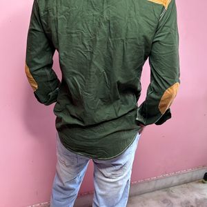 korean stylish green shirt