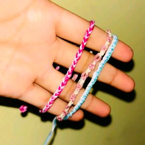 Handmade Thread Bracelet For Girl's & Women