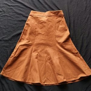 Knee Length Flared Skirt