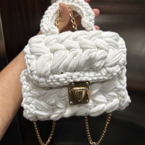 Sweet Mini White Handbag