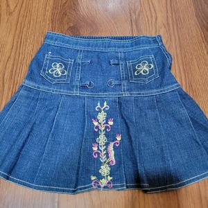 Jeans Skirt For Girls Upto 5 Years