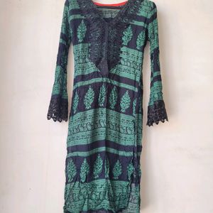 Long Rayon Kurti