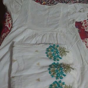 Kurti Plazzo ( Side Cut Portion)