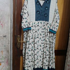 Khadi Cotton Long Kurti