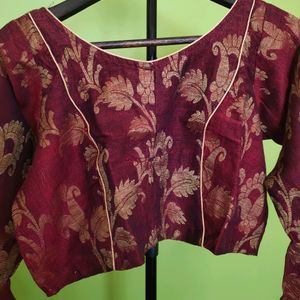 Cotton Linen  Blouse, New With Tag