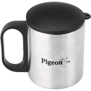 Stainless Steel Coffee Mug With Lid - 4